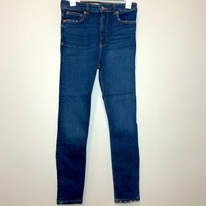 Zara High Rise Super Skinny 8 New w/ Tags